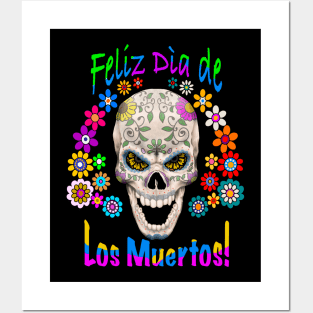 Dia de Los muertos Posters and Art